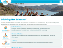 Tablet Screenshot of buitenhof.nl